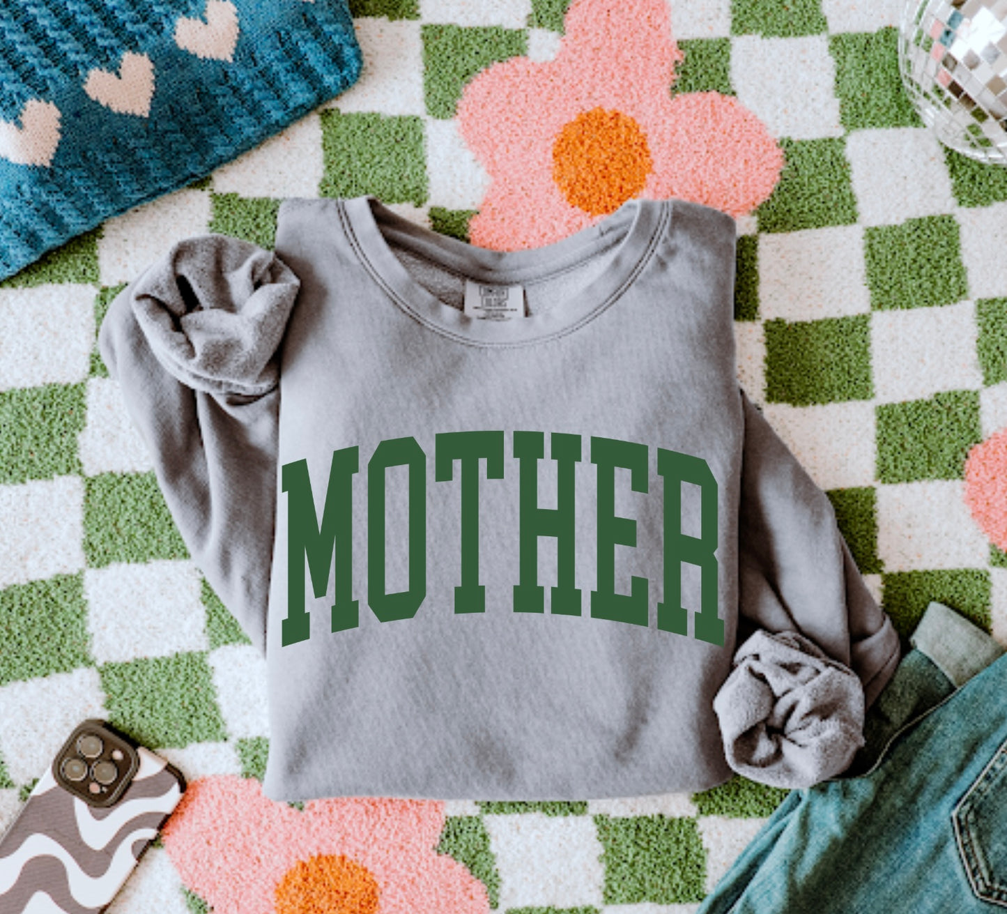 Varsity Mother Crewneck
