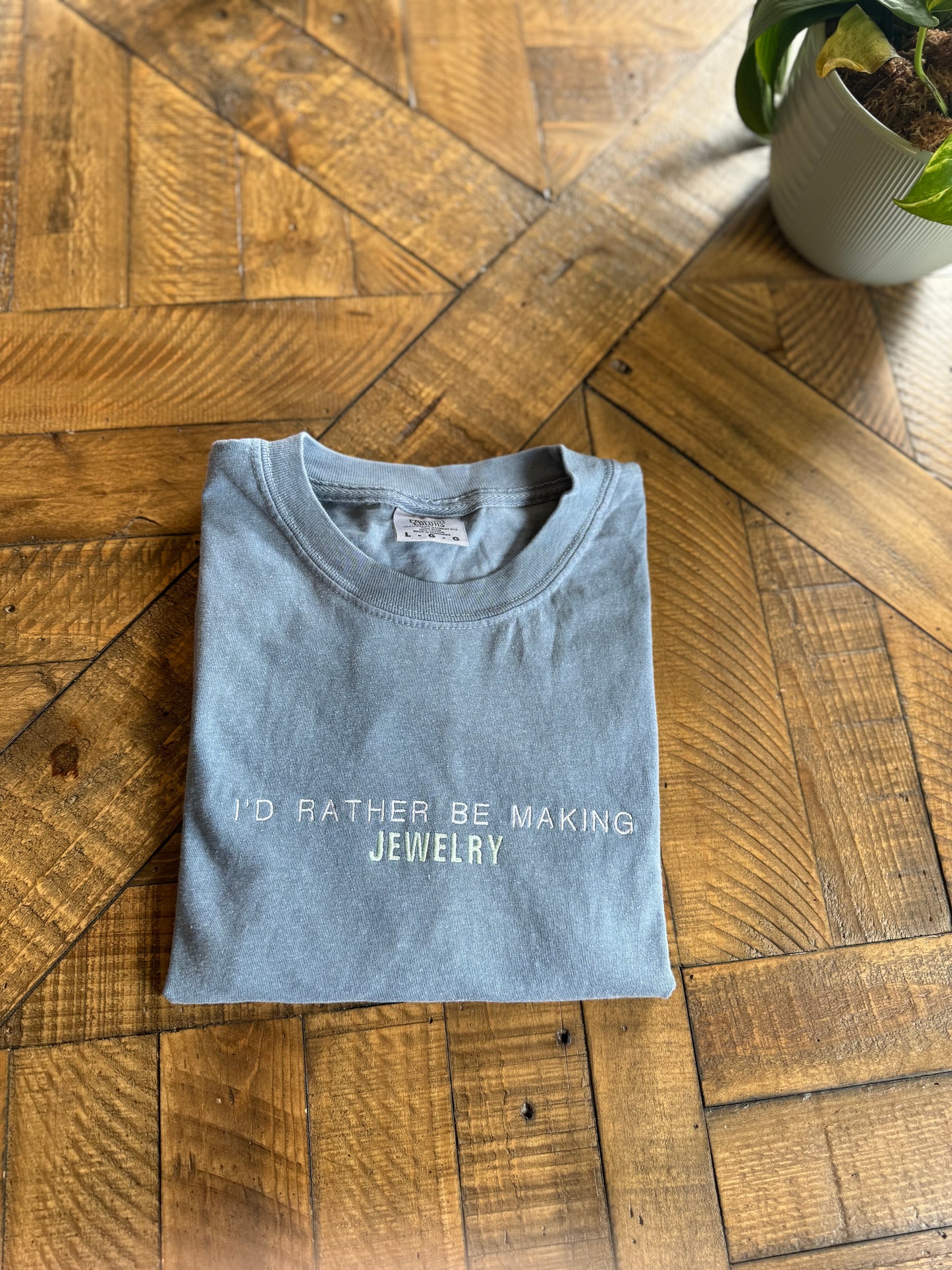 Custom I’d rather be _____ tee