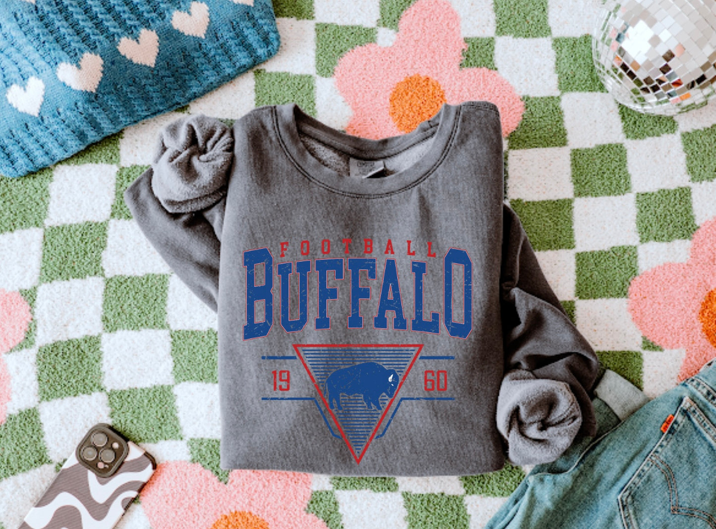 Vintage Bills Women’s Crewneck