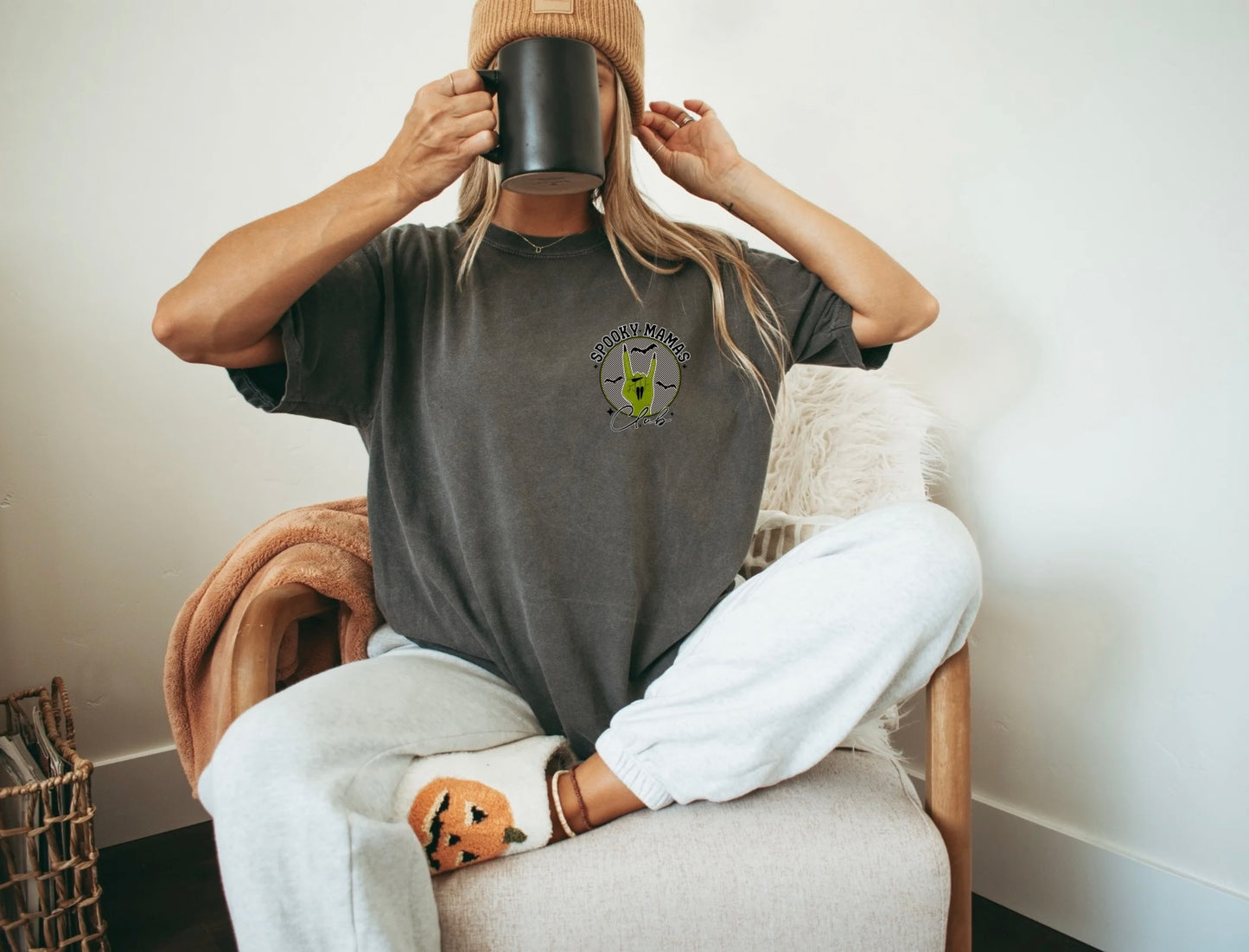 Spooky Mama Rock On Tee