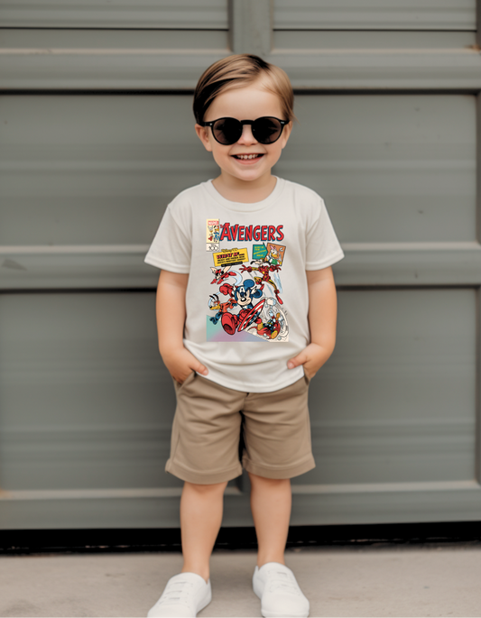 Mickey Mouse avengers tee