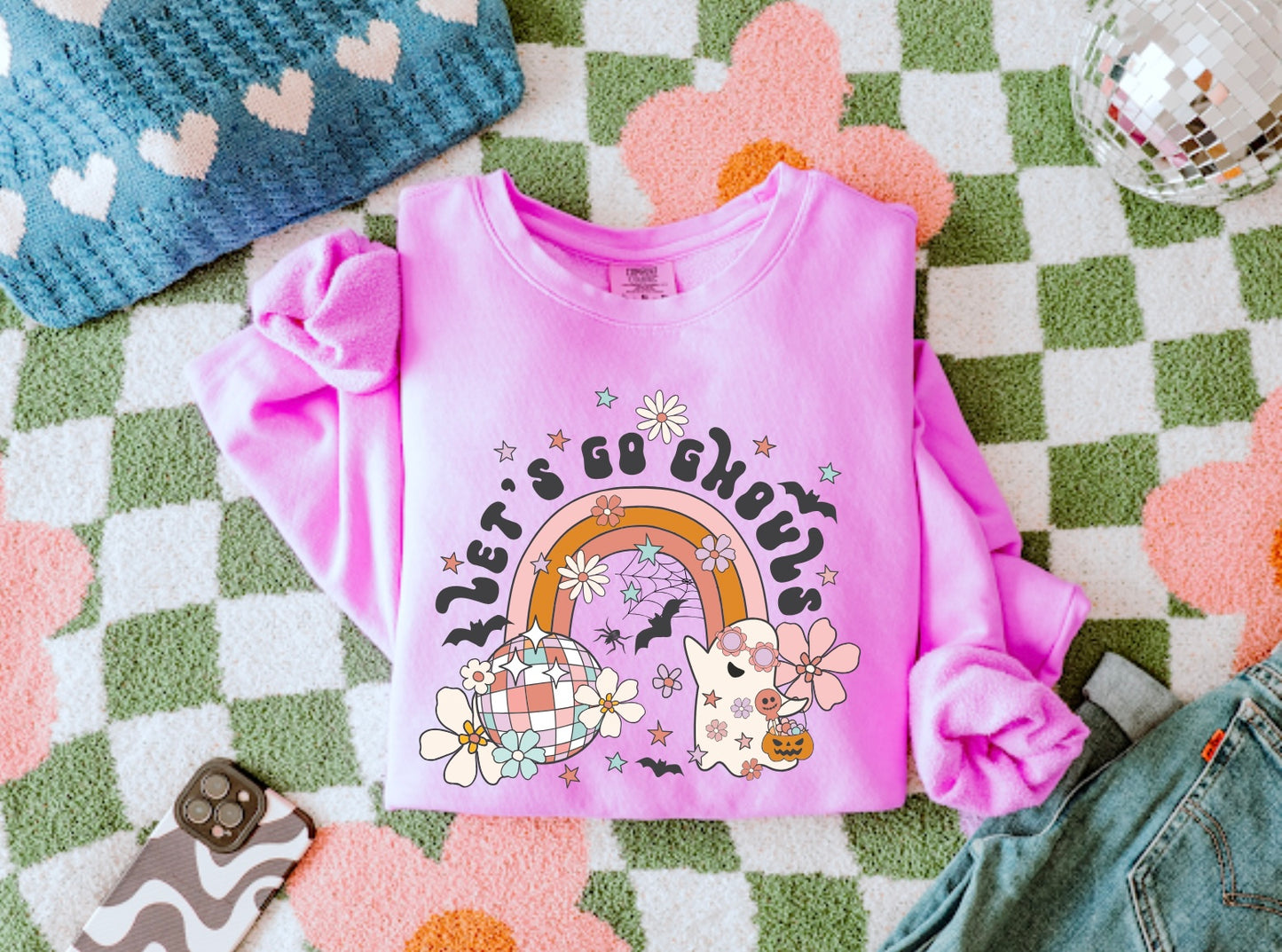 Groovy Ghouls Women’s Crewneck