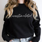 Overstimulated crewneck