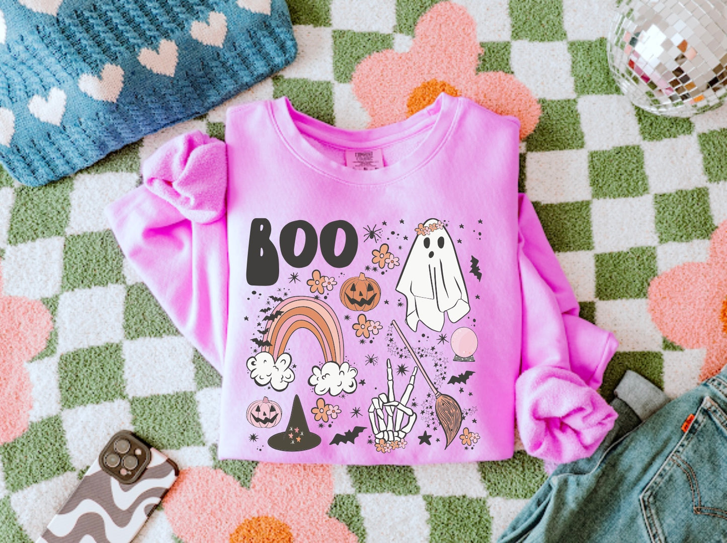 Boho Boo Bash Women’s Crewneck