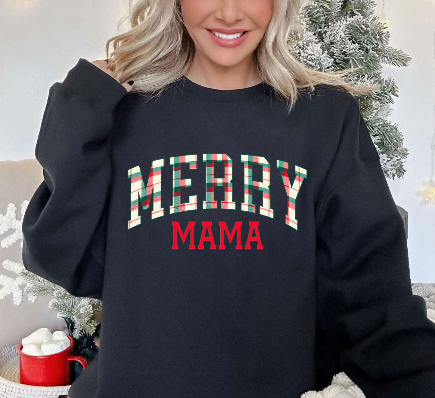 Cozy Christmas Mama