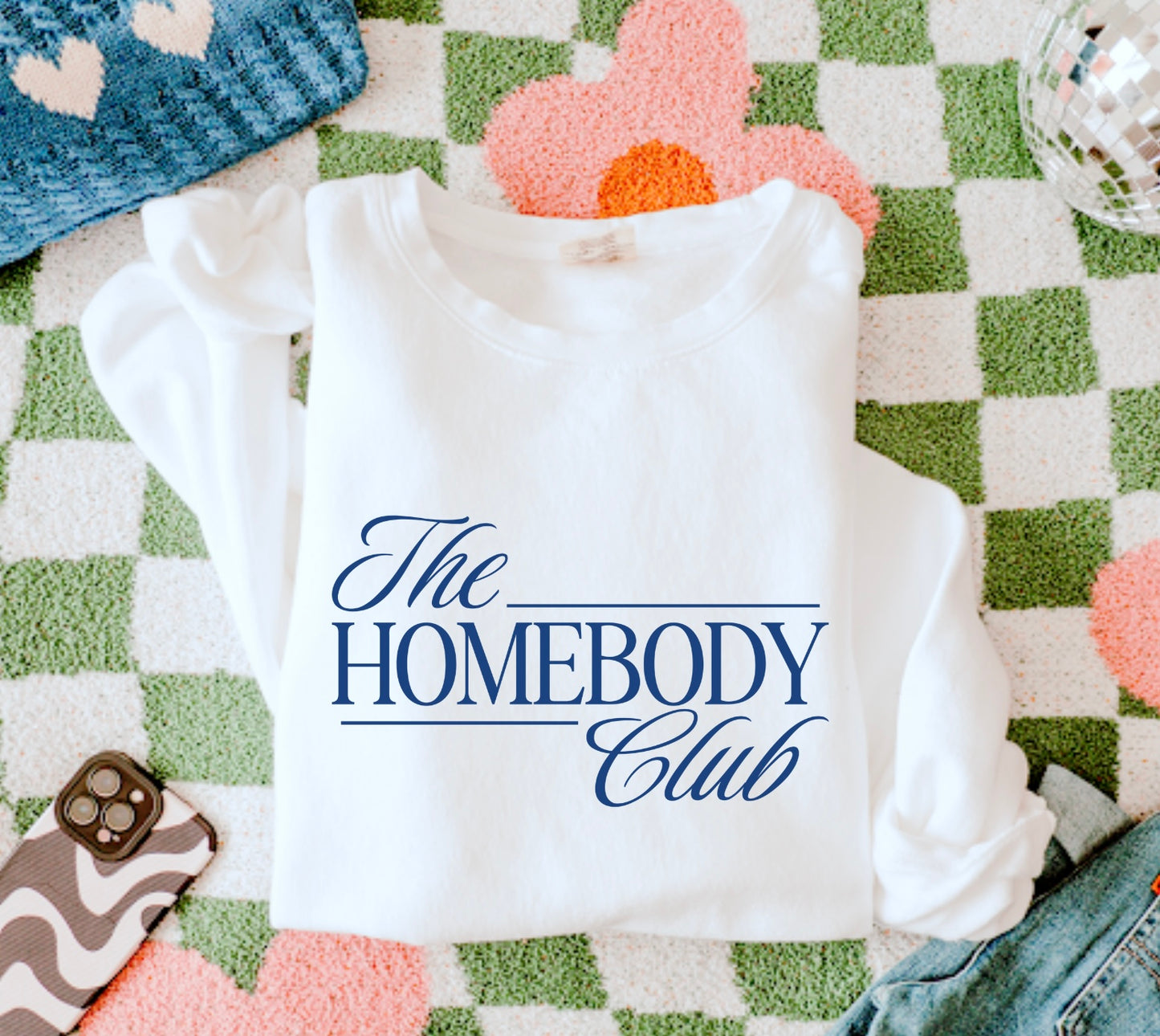 The Homebody Club Crewneck