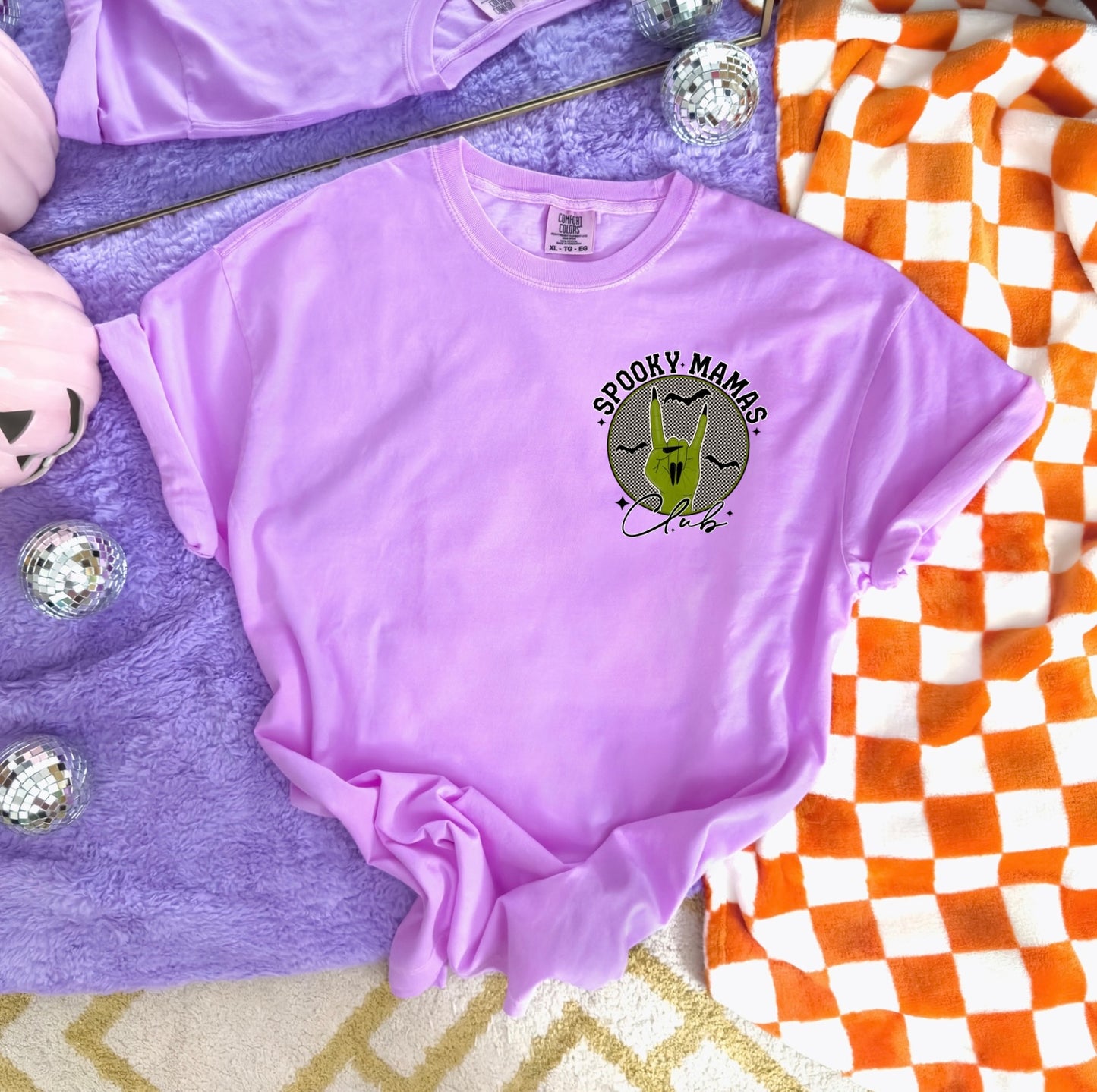 Spooky Mama Rock On Tee