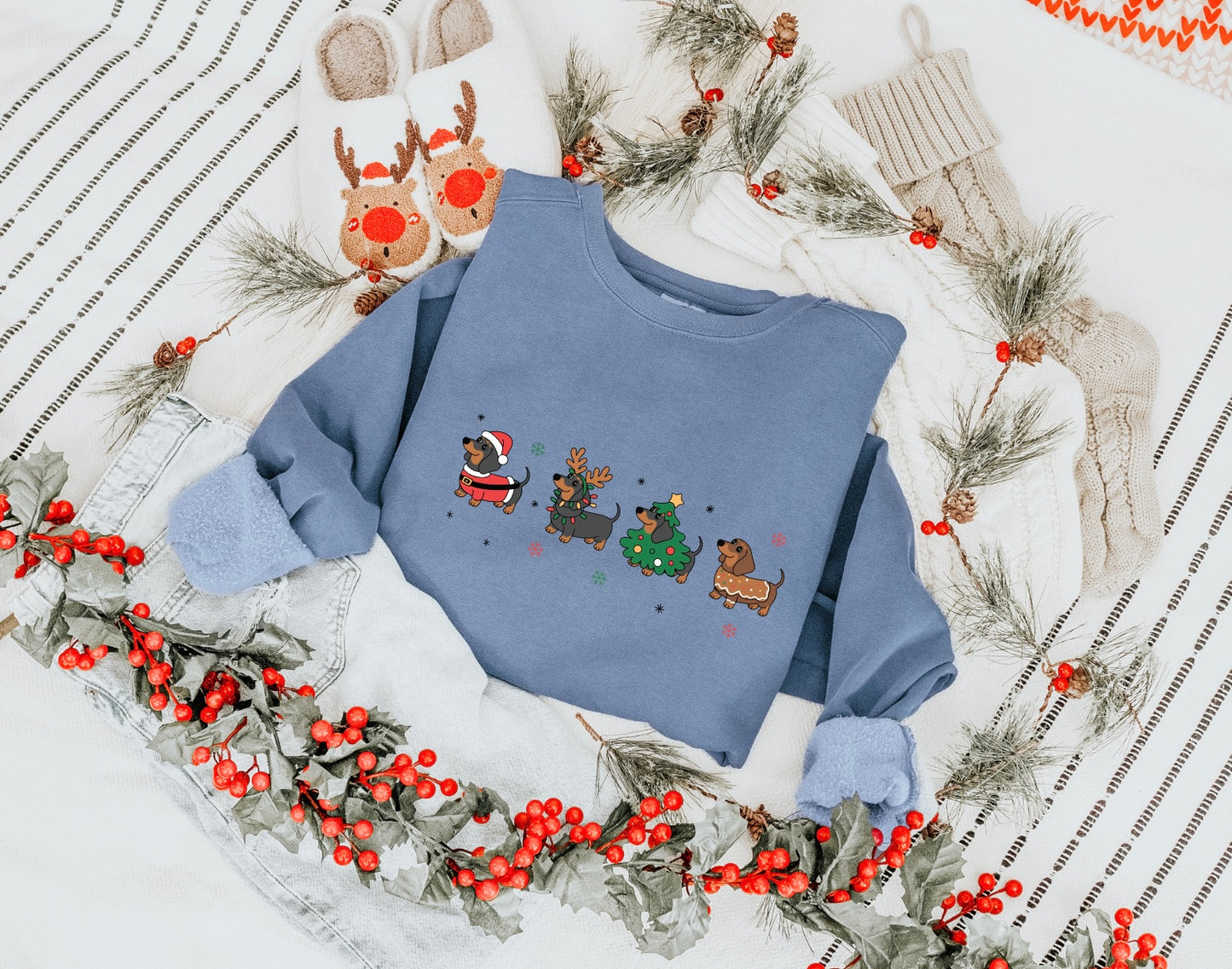 Dachshund Through the Snow