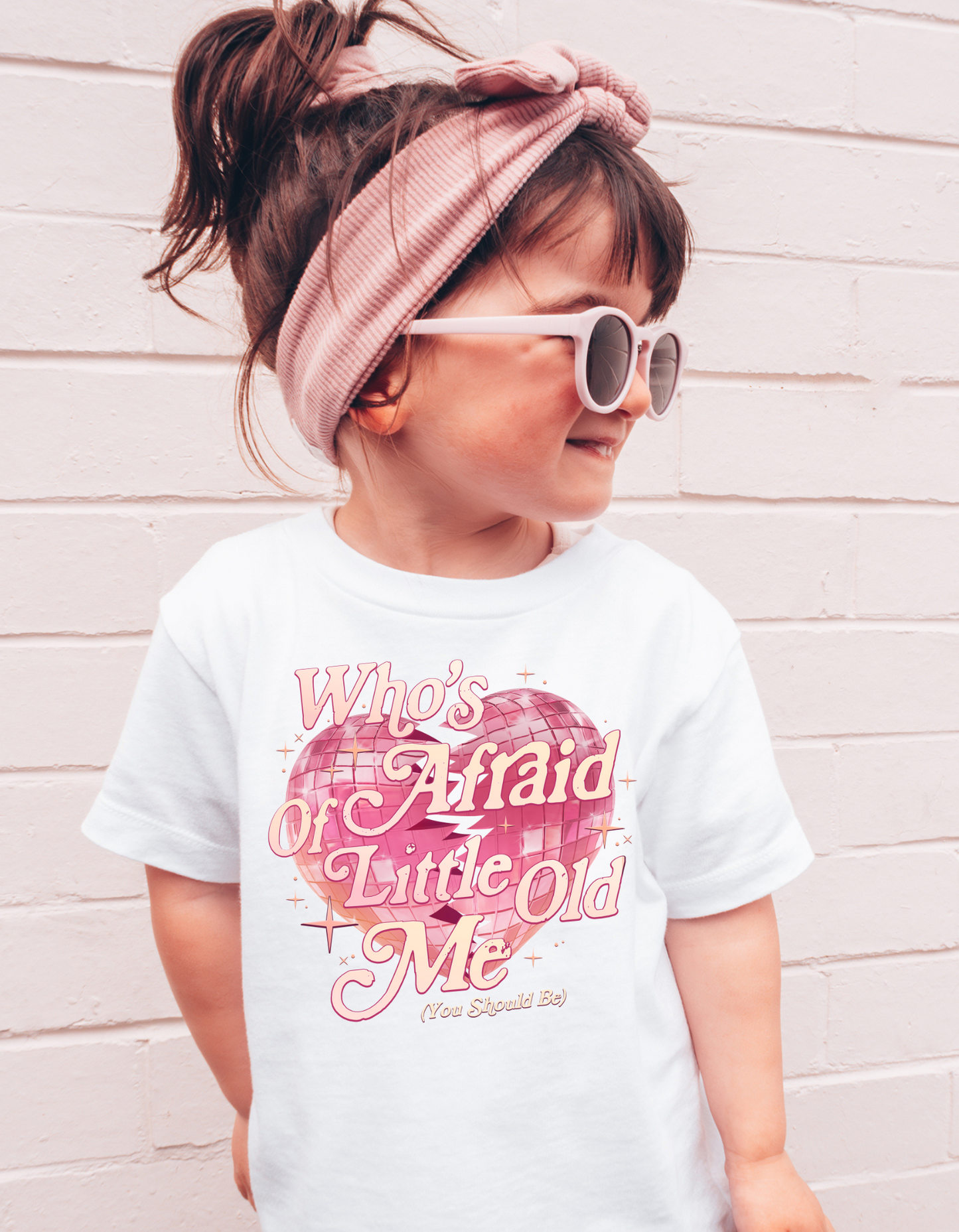 Who’s afraid of little old me tee