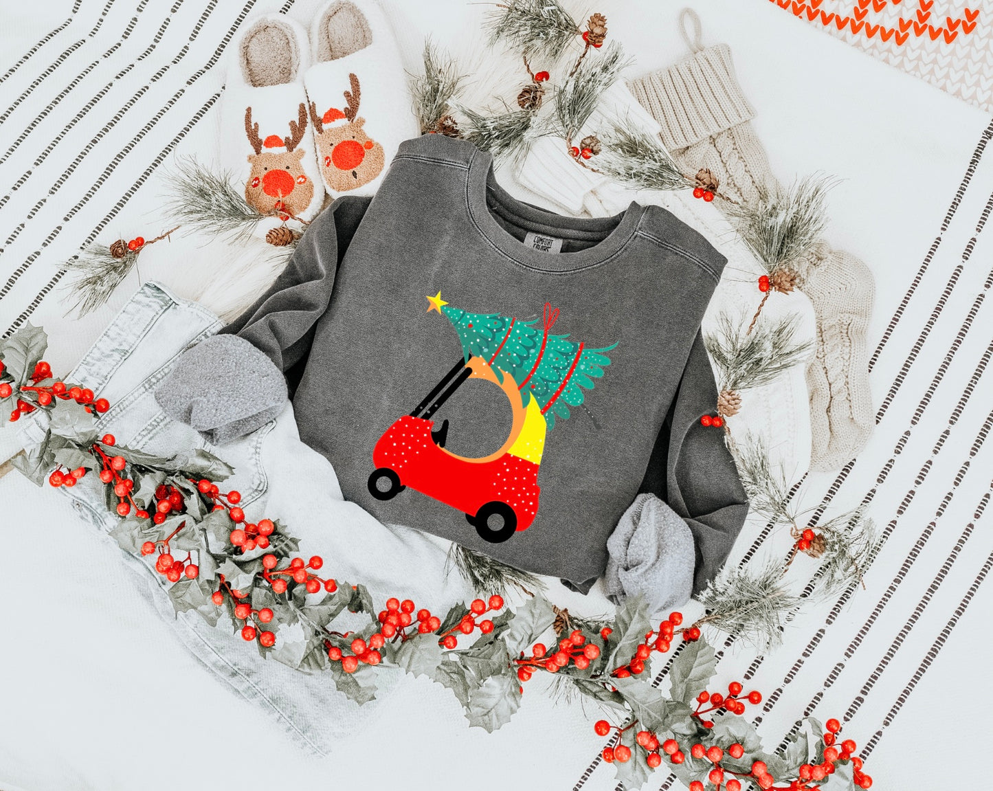 Retro Rides & Christmas Vibes