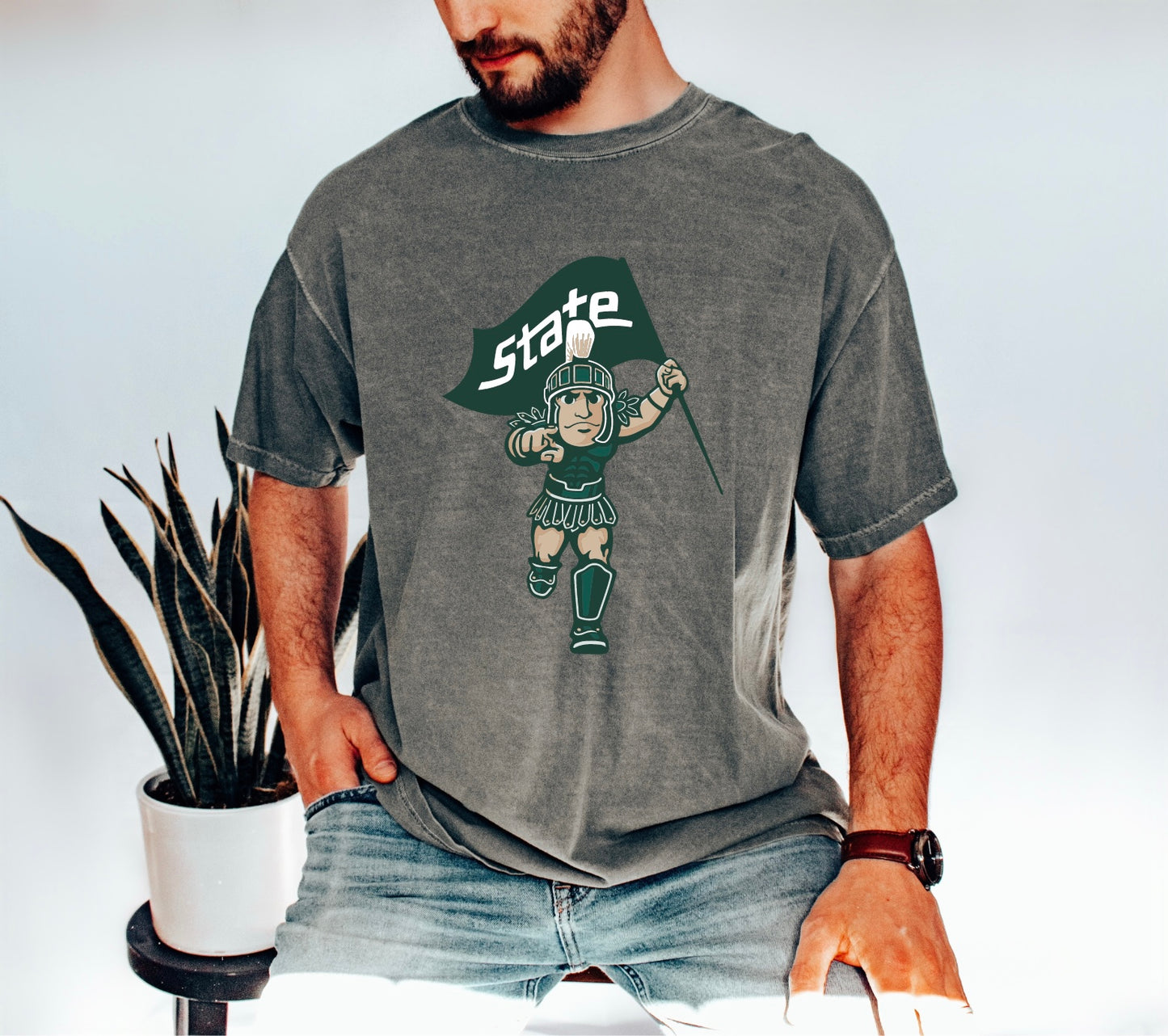 Sparty men's tee