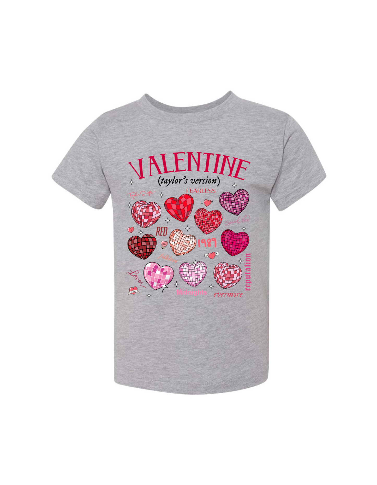 Disco hearts kid size