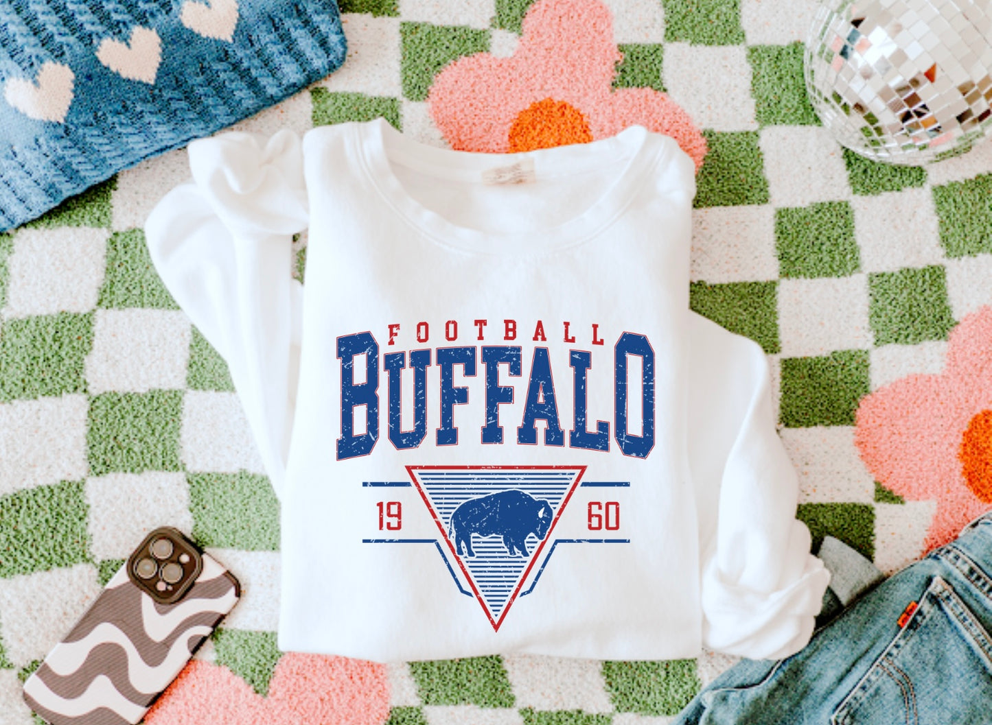 Vintage Bills Women’s Crewneck