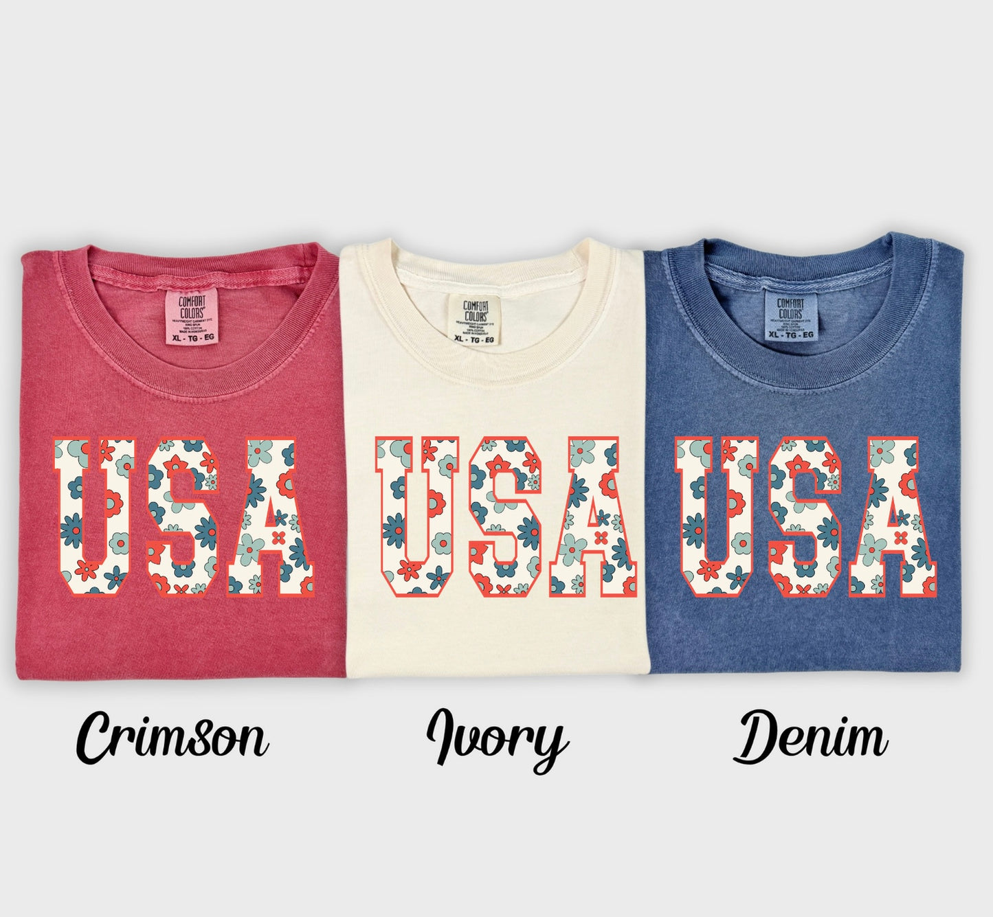 Land That I Love Floral Tee