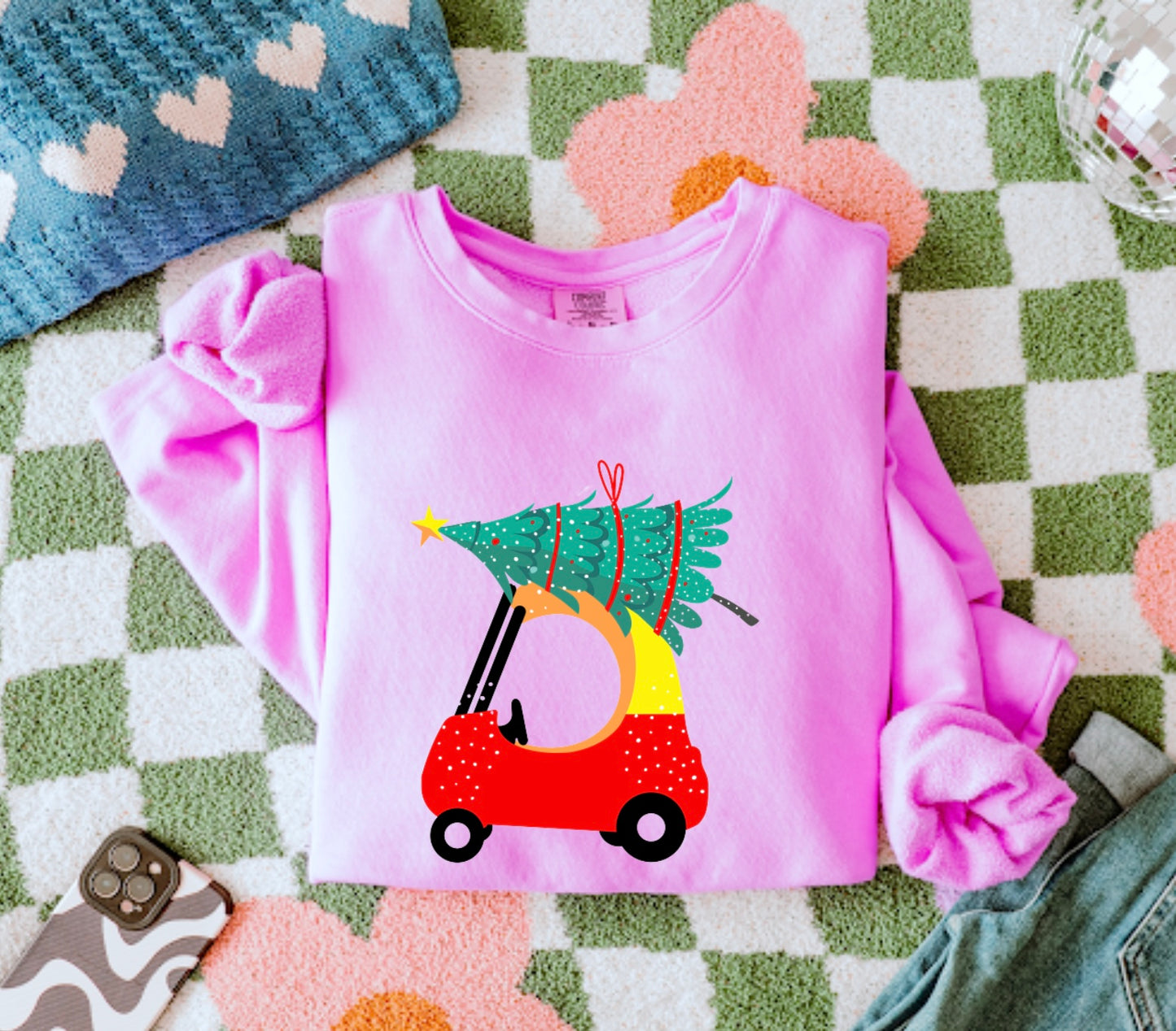 Retro Rides & Christmas Vibes