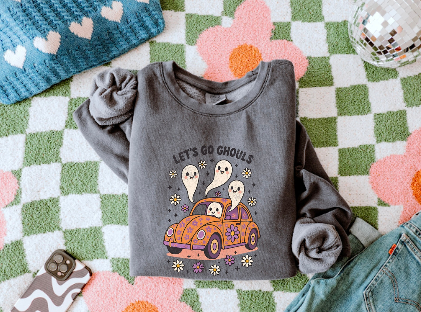 Groovy Ghoul Women’s Crewneck