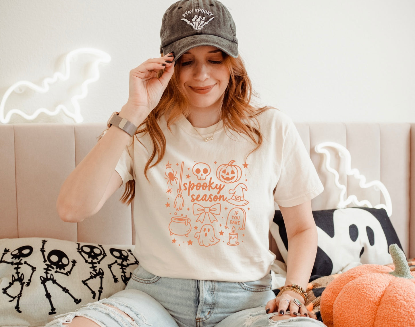Spooky Scribble Women’s Tee