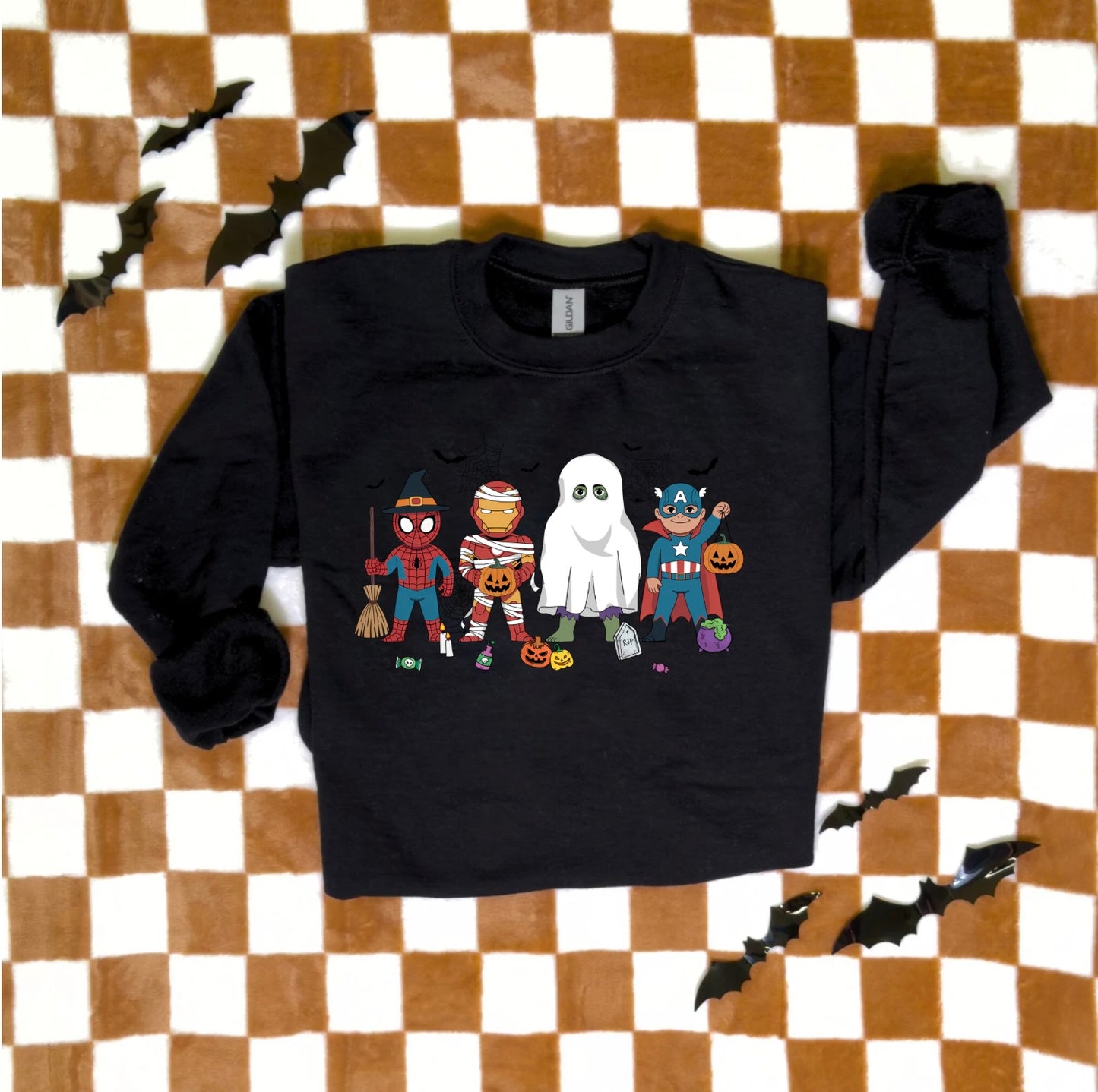 Spooky Superhero’s design