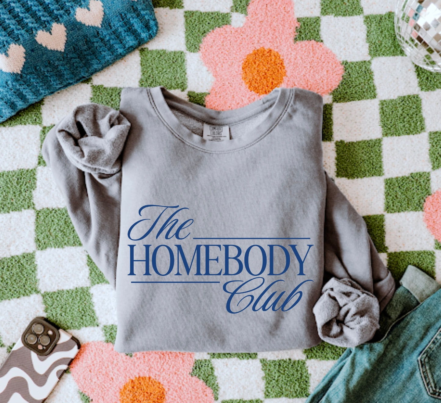The Homebody Club Crewneck