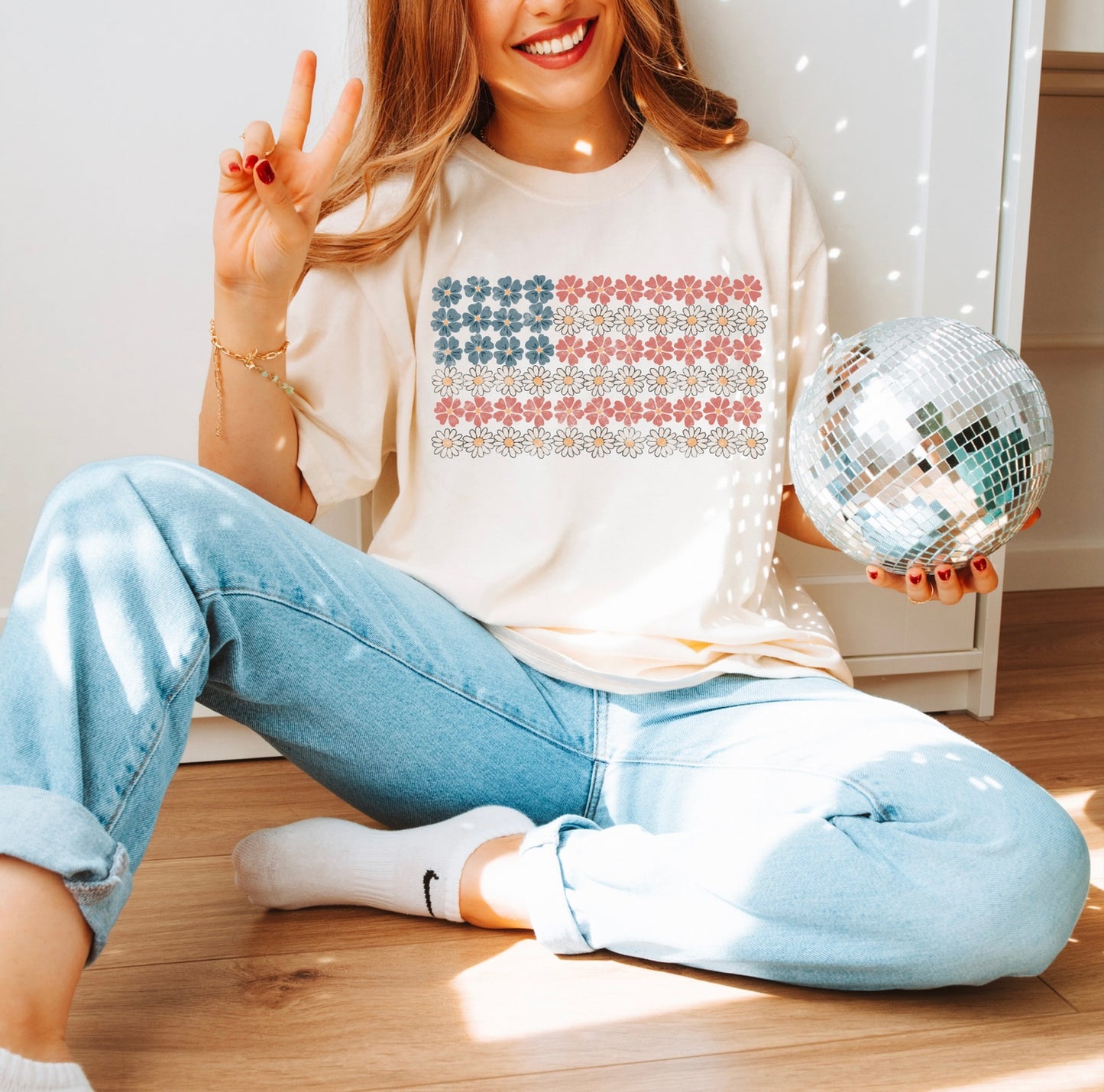 Stars, Stripes & Daisies