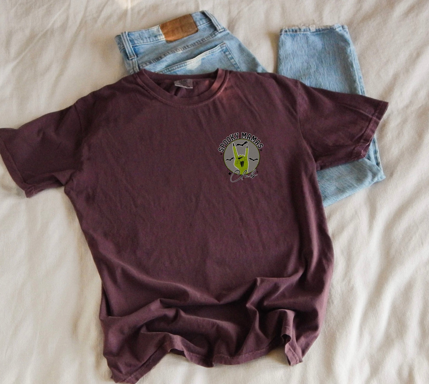 Spooky Mama Rock On Tee