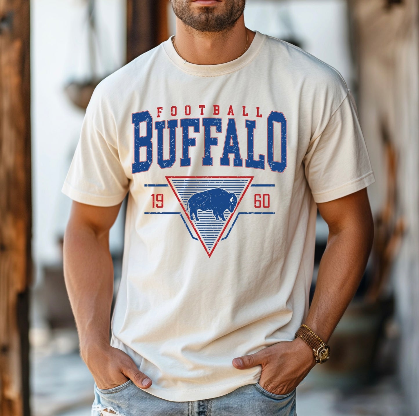 Vintage Bills Men’s Tee