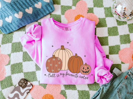 Fall Is My Favorite Color Women’s Crewneck