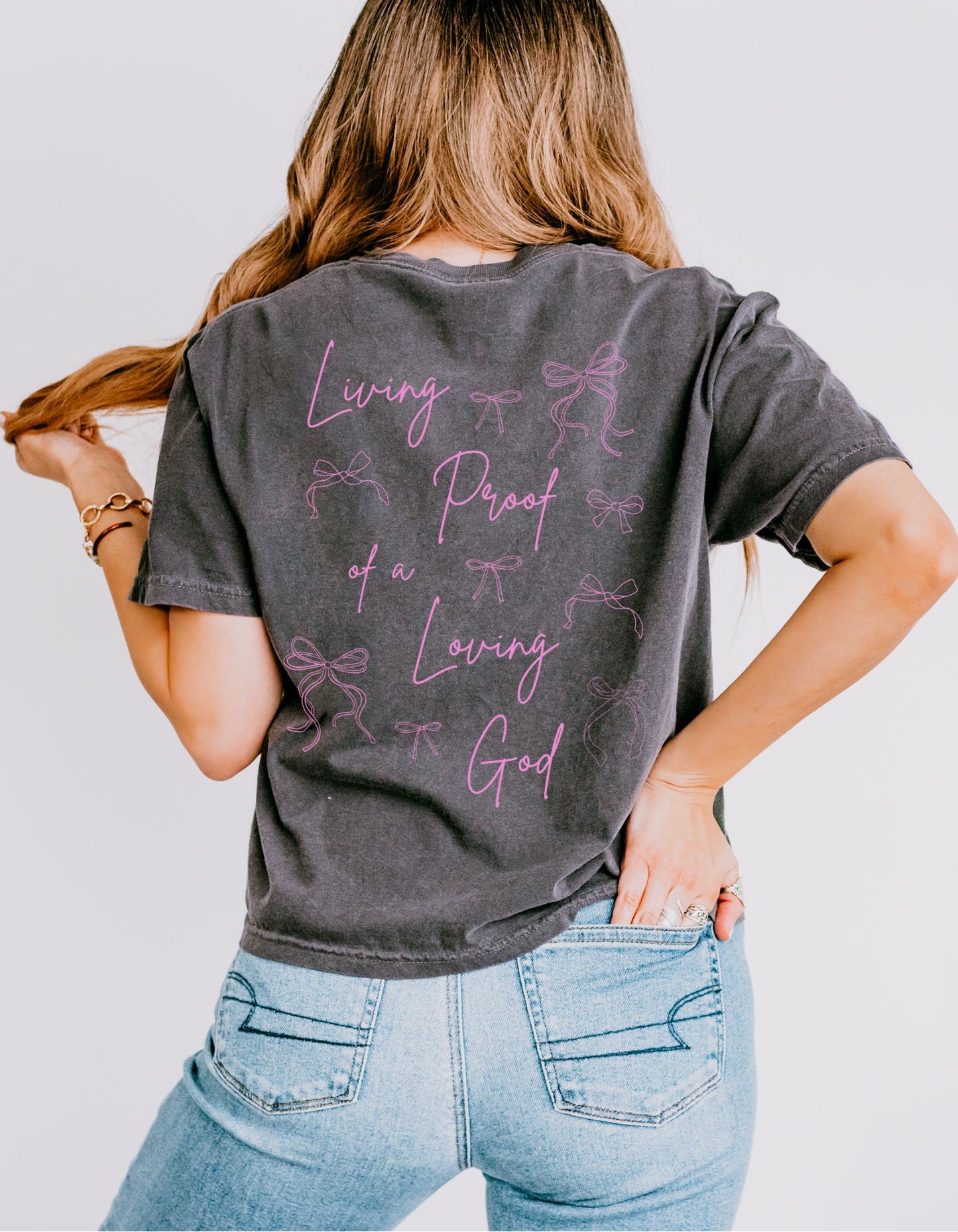 Living proof of a loving God tee