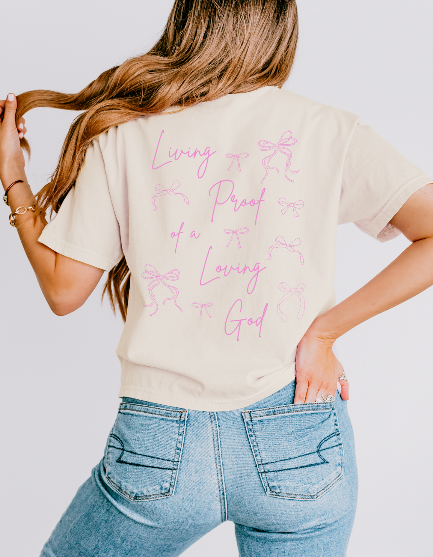 Living proof of a loving God tee