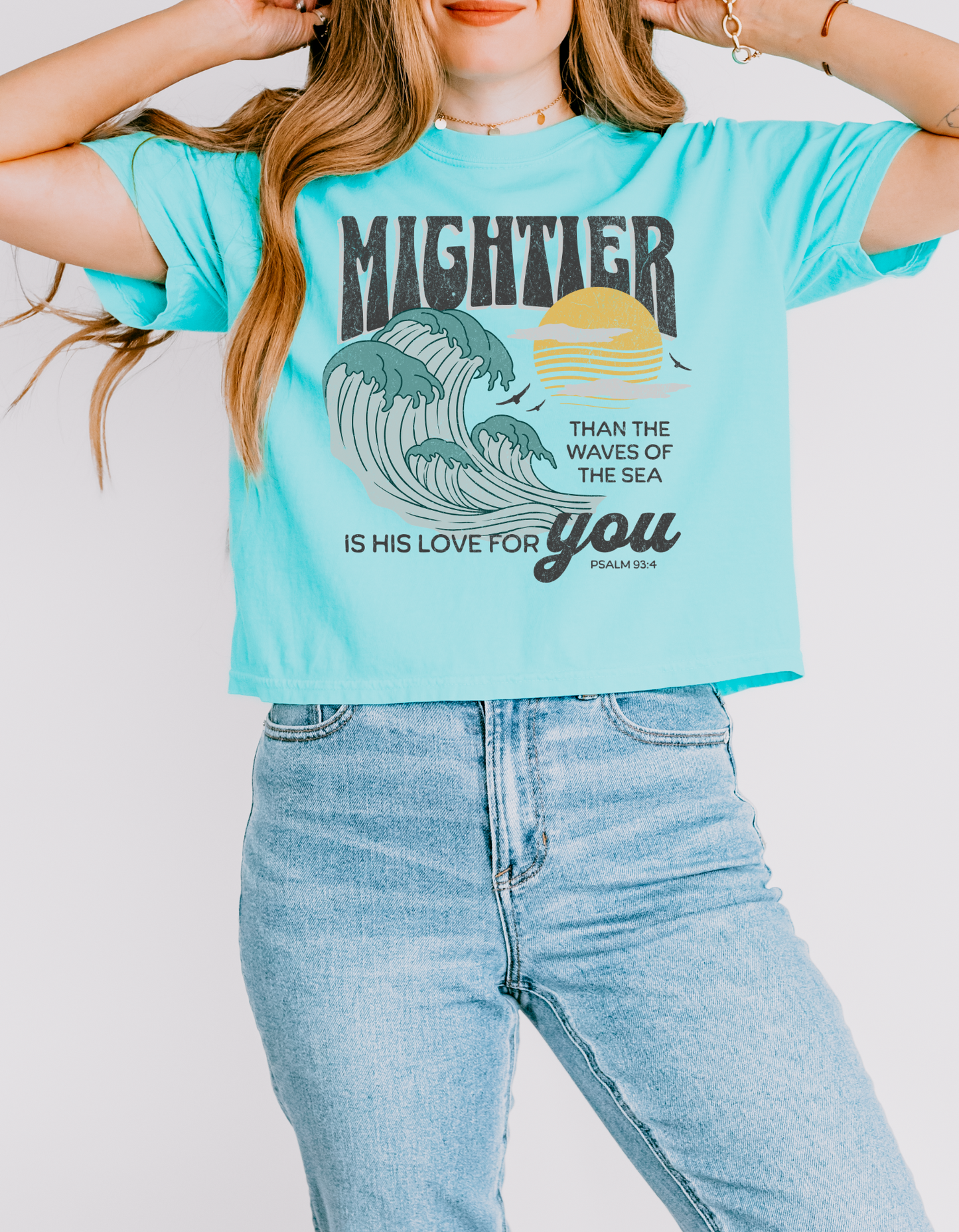 Mightier than the waves tee