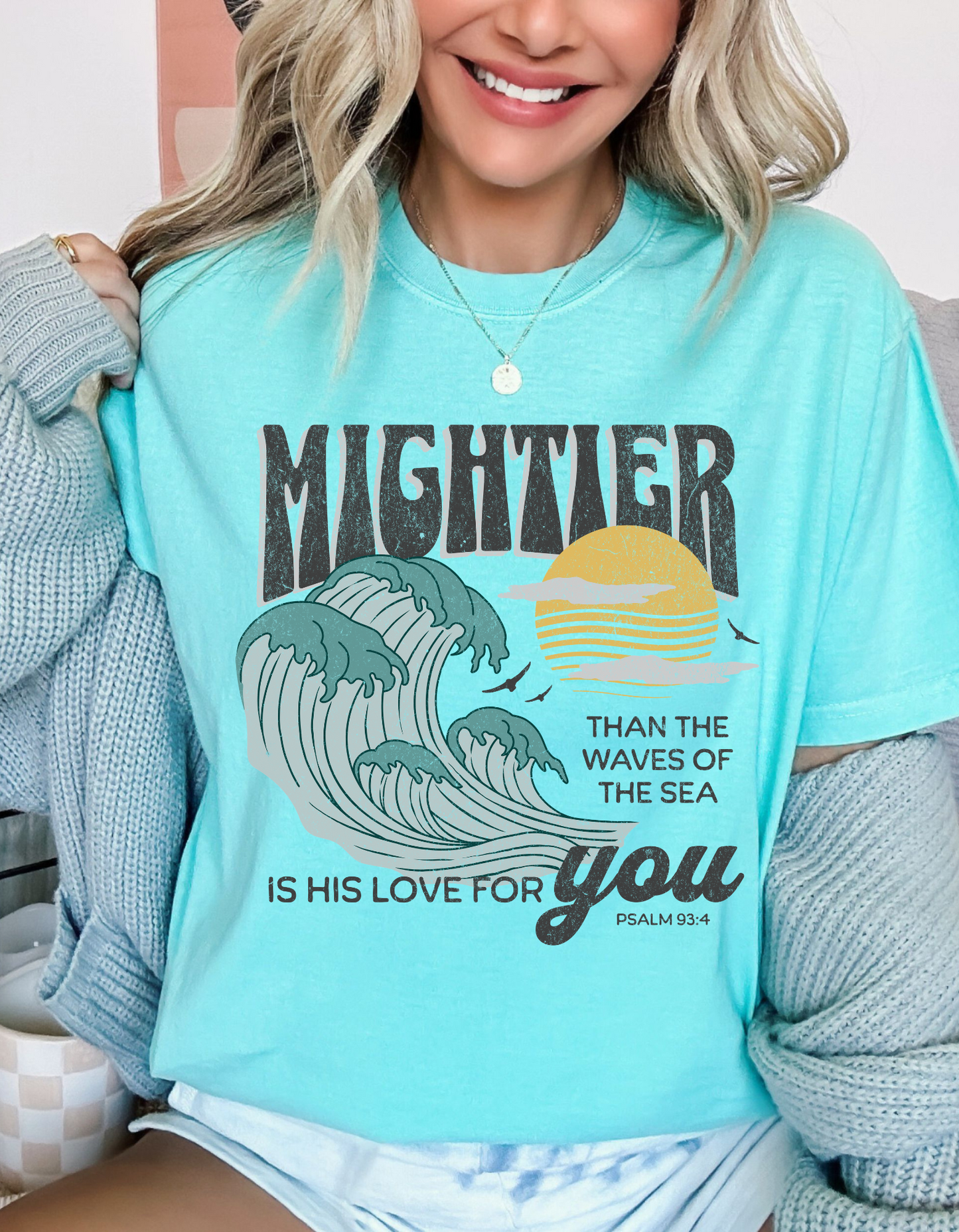 Mightier than the waves tee