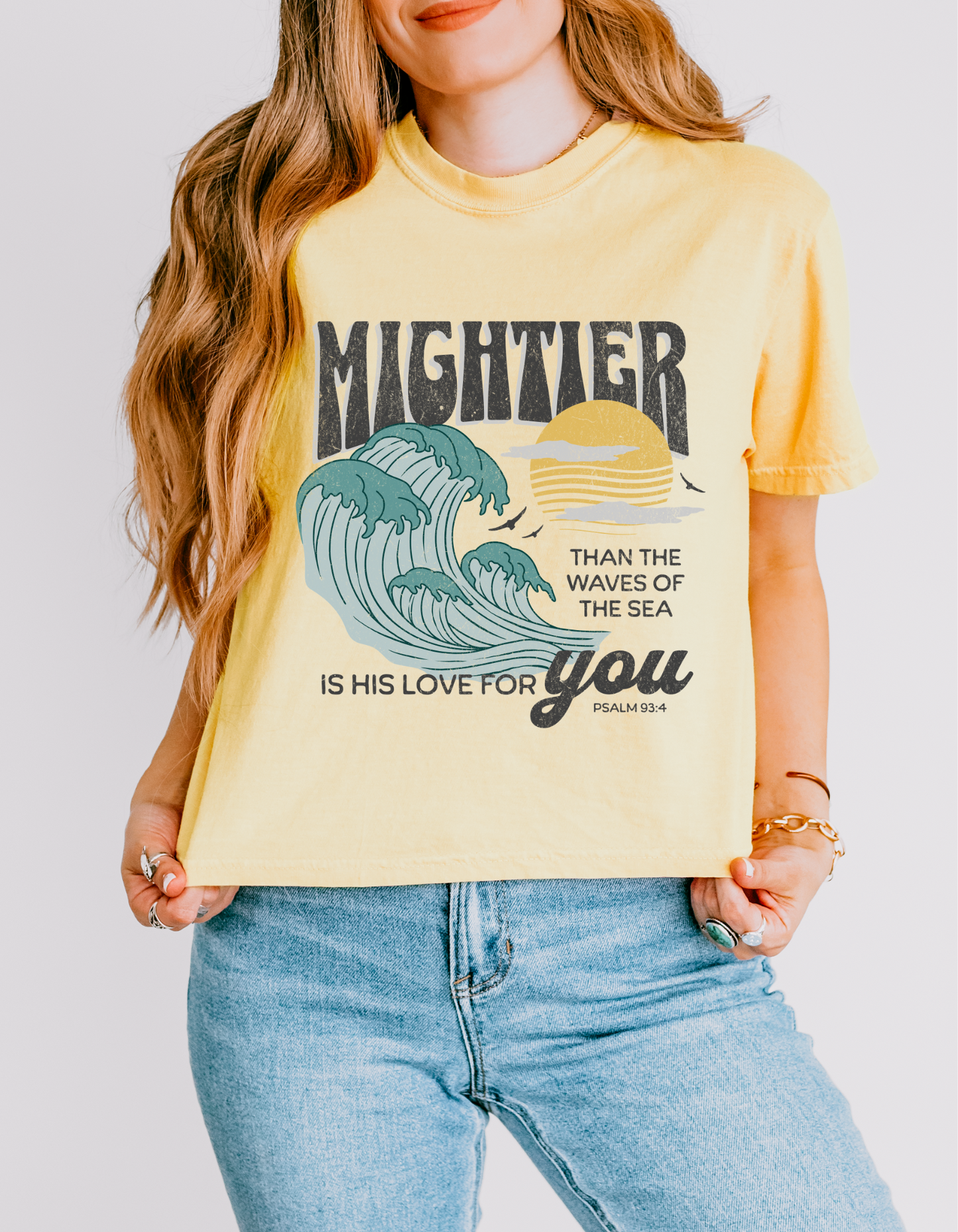 Mightier than the waves tee