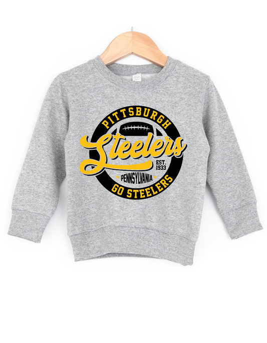 Steelers kids crewneck