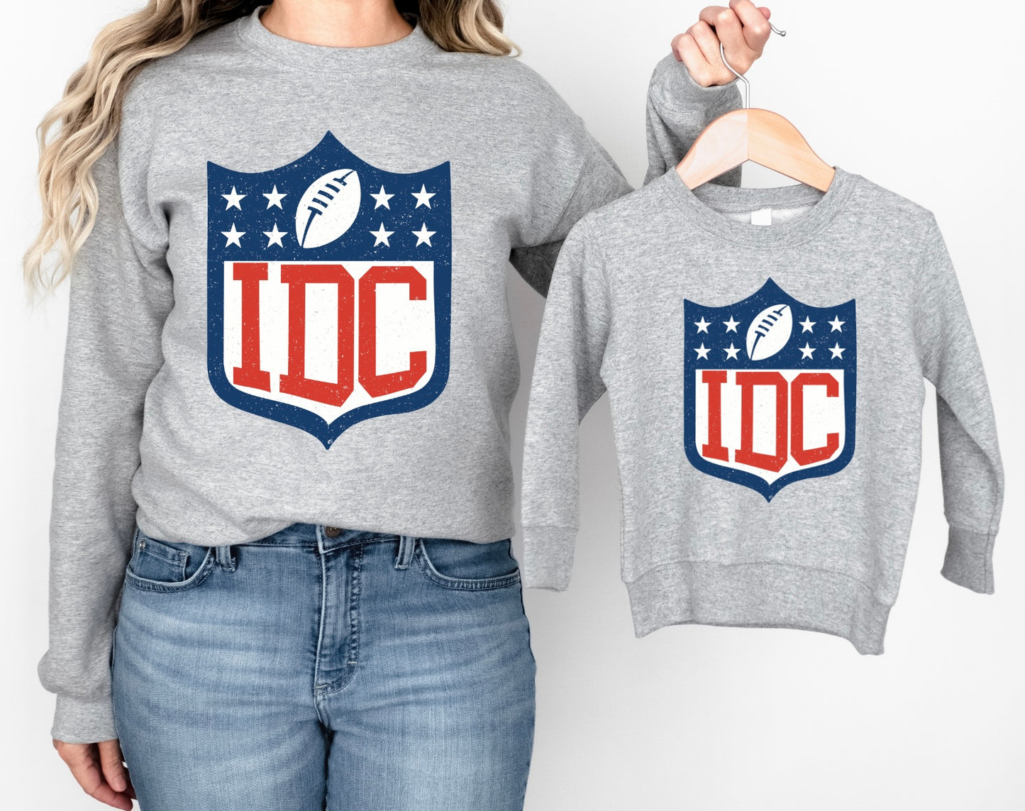 IDC football women’s tee