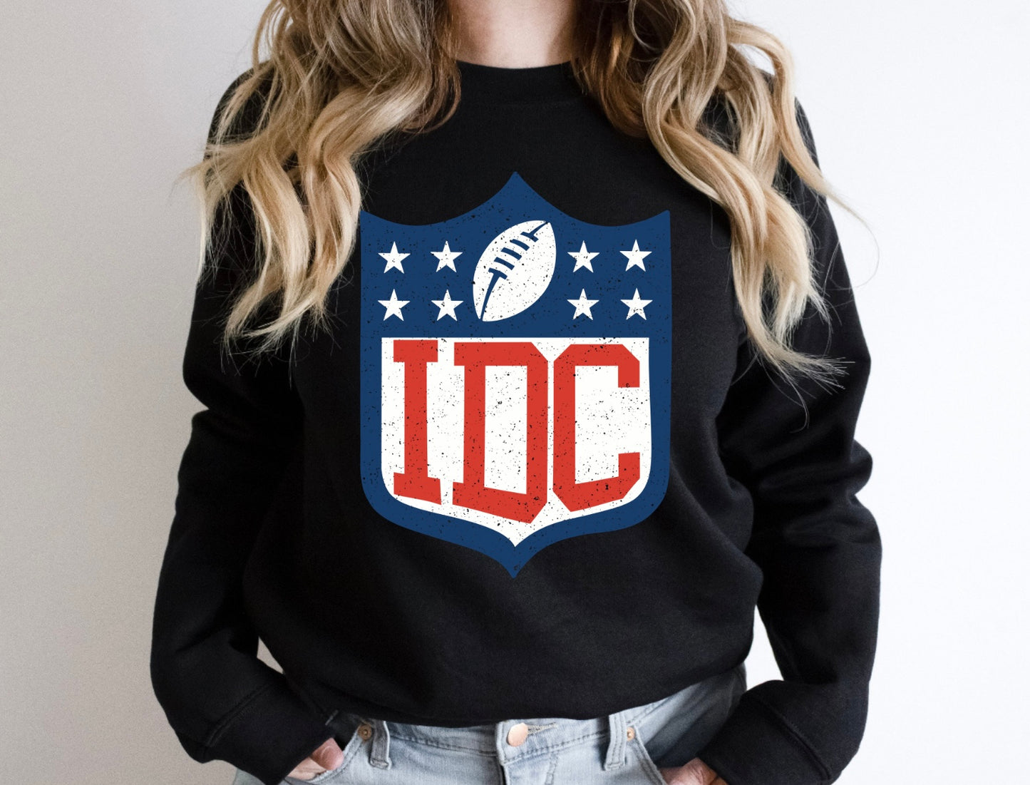 IDC football women’s tee